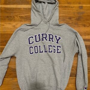 Champion Gray Curry College Hoodie